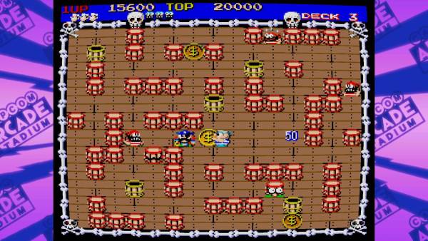 Capcom Arcade Stadium: Pirate Ship Higemaru screenshot