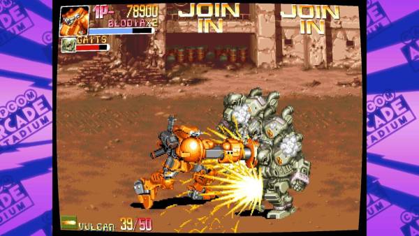 Capcom Arcade Stadium: Powered Gear - Strategic Variant Armor Equipment screenshot