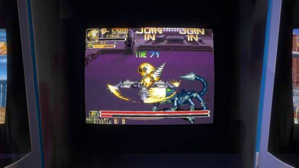 Capcom Arcade Stadium: Powered Gear - Strategic Variant Armor Equipment screenshot