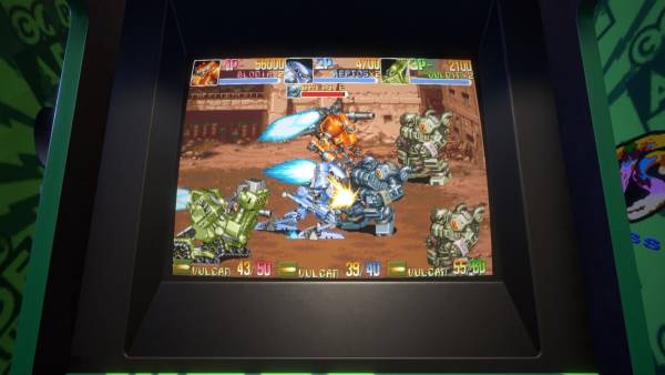 Capcom Arcade Stadium: Powered Gear - Strategic Variant Armor Equipment screenshot