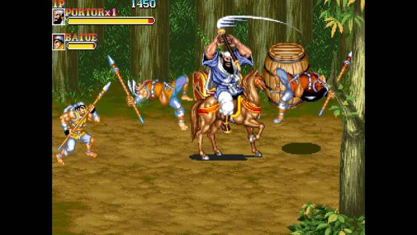 Capcom Arcade Stadium: Warriors of Fate screenshot