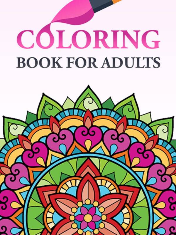 Coloring Book for Adults cover