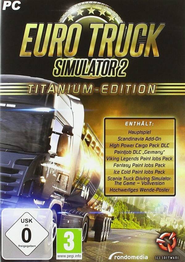 Euro Truck Simulator 2: Titanium Edition cover