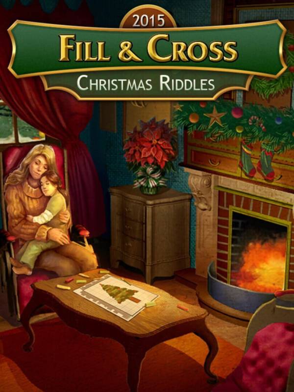 Fill and Cross Christmas Riddles cover