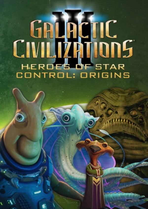 Galactic Civilizations III: Heroes of Star Control - Origins cover