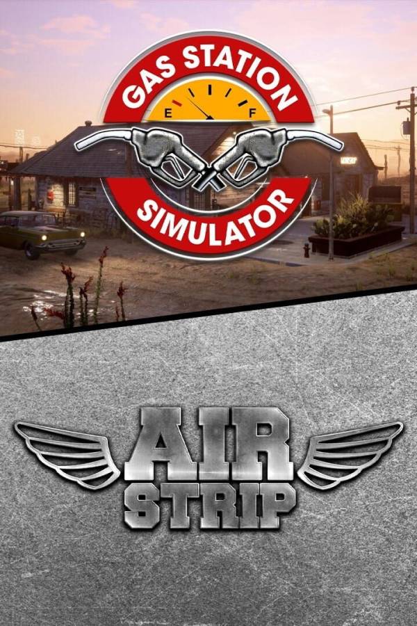 Gas Station Simulator and Airstrip DLC Bundle cover