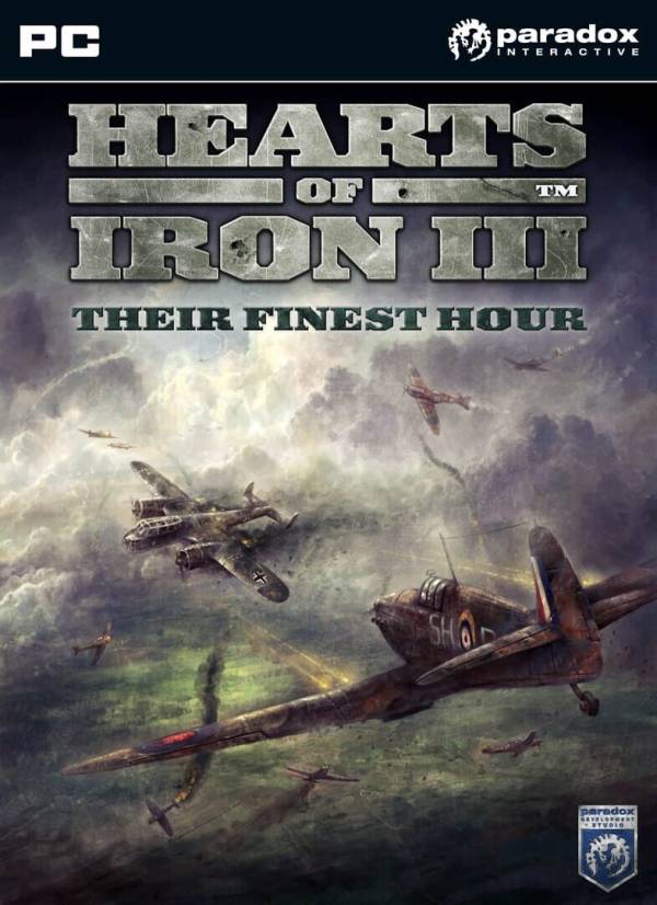 Hearts of Iron III: Their Finest Hour cover