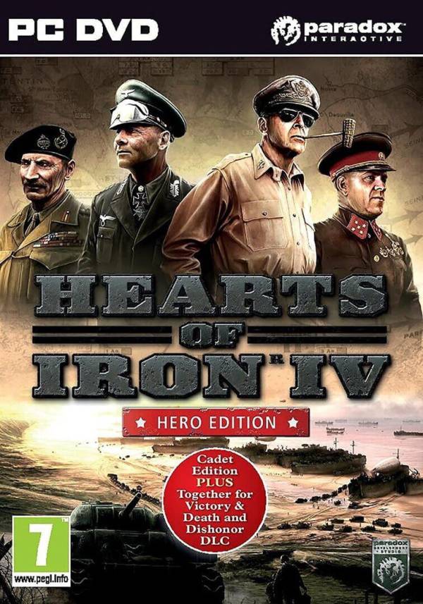 Hearts of Iron IV: Hero Edition cover