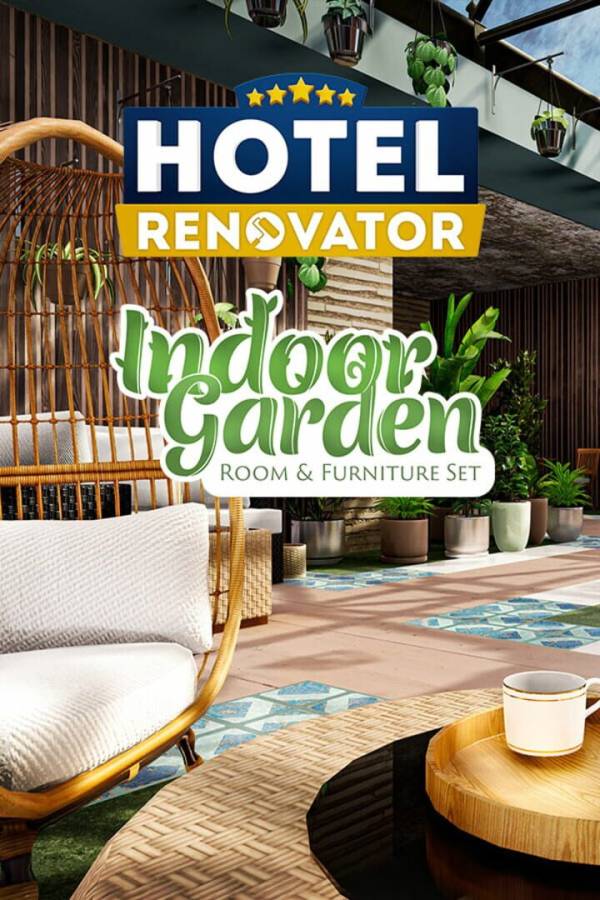 Hotel Renovator: Indoor Garden Room & Furniture Set cover