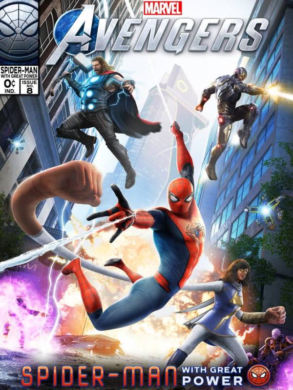 Marvel's Avengers: Spider-Man - With Great Power cover