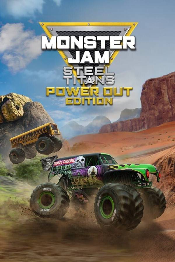 Monster Jam Steel Titans Power Out Bundle cover