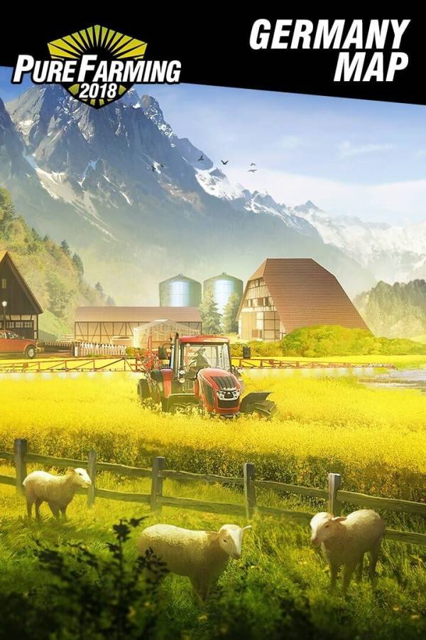 Pure Farming 2018: Germany Map cover
