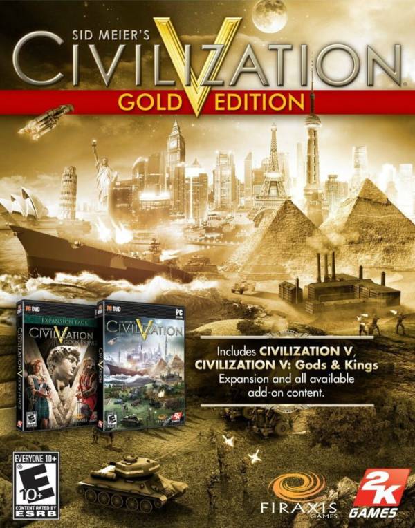 Sid Meier's Civilization V: Gold Edition cover