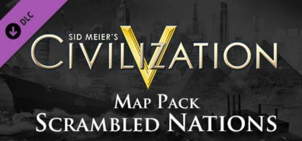 Sid Meier's Civilization V: Scrambled Nations Map Pack cover