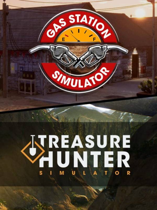 Simulator Pack: Gas Station Simulator and Treasure Hunter Simulator cover