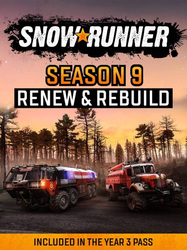 SnowRunner: Season 9 - Renew & Rebuild cover