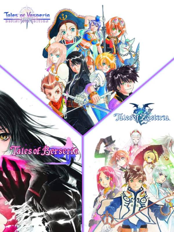 Tales of: Vesperia + Berseria + Zestiria Bundle cover