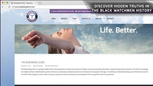 The Black Watchmen: Alone in the Dark Web screenshot