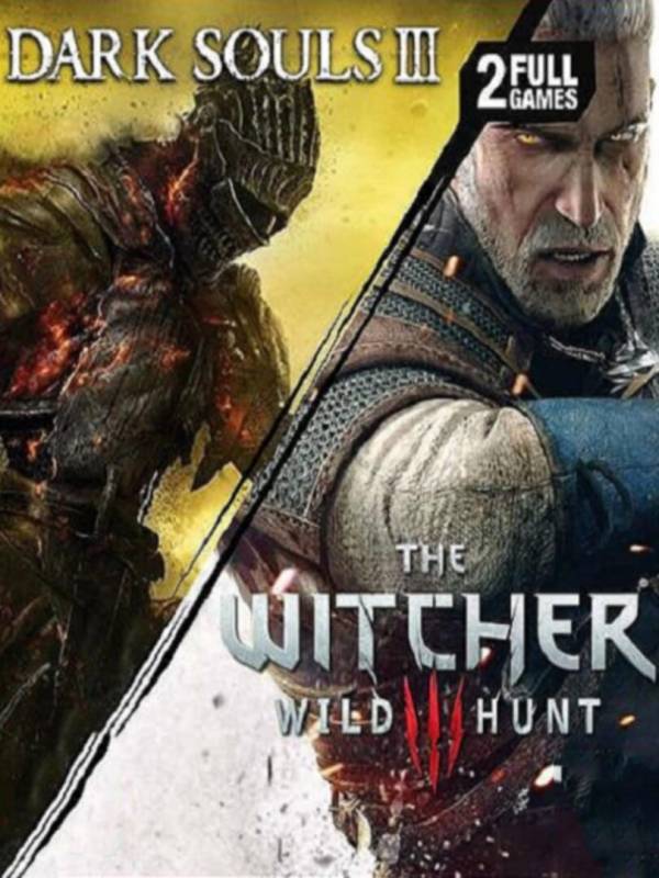 The Witcher 3: Wild Hunt + Dark Souls III cover
