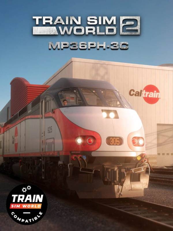 Train Sim World 3: Caltrain MP36PH-3C 'Baby Bullet' Loco cover