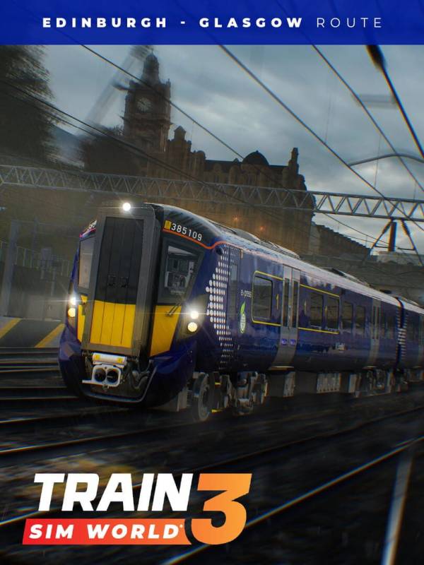 Train Sim World 3: ScotRail Express: Edinburgh - Glasgow Route cover