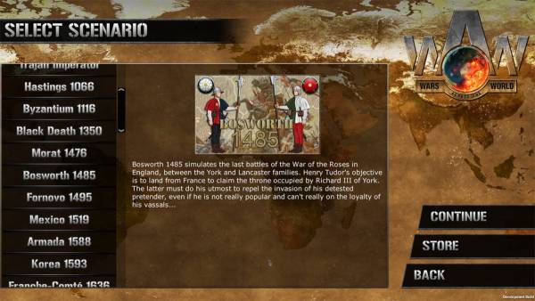 Wars Across the World: Bosworth 1485 screenshot