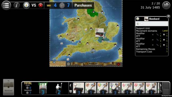 Wars Across the World: Bosworth 1485 screenshot