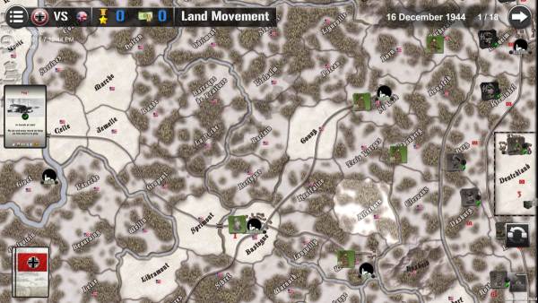 Wars across the World: Bulge 1944 screenshot