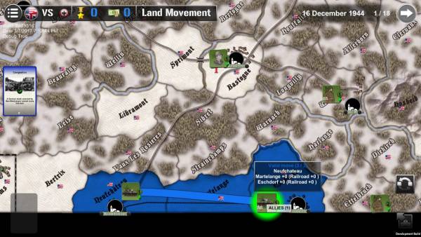Wars across the World: Bulge 1944 screenshot