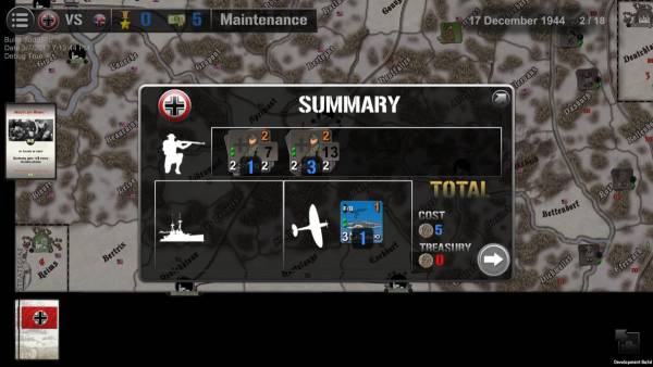 Wars across the World: Bulge 1944 screenshot