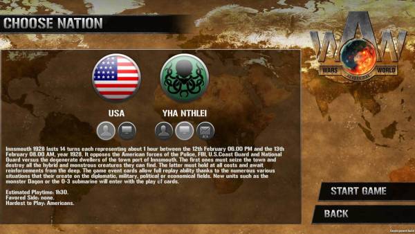 Wars Across the World: Innsmouth 1928 screenshot