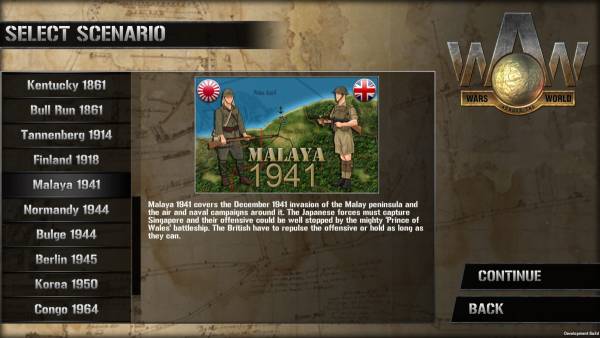 Wars Across the World: Malaya 1941 screenshot