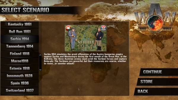 Wars Across the World: Serbia 1914 screenshot