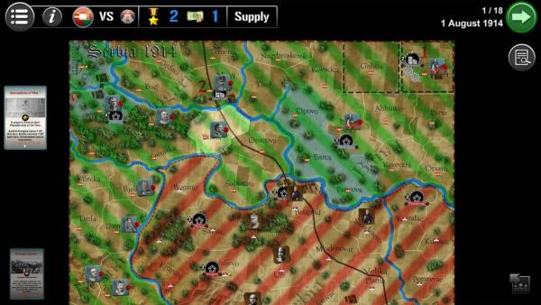 Wars Across the World: Serbia 1914 screenshot