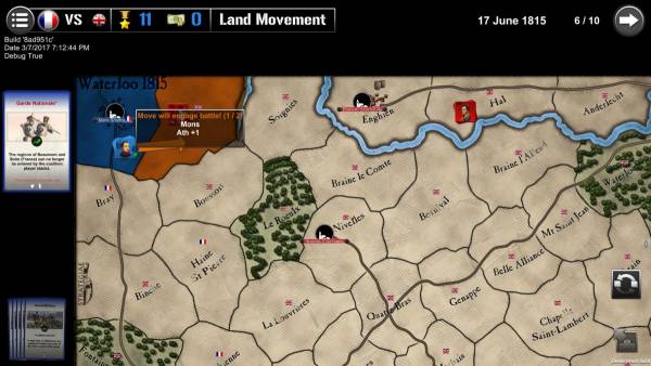 Wars Across the World: Waterloo 1815 screenshot