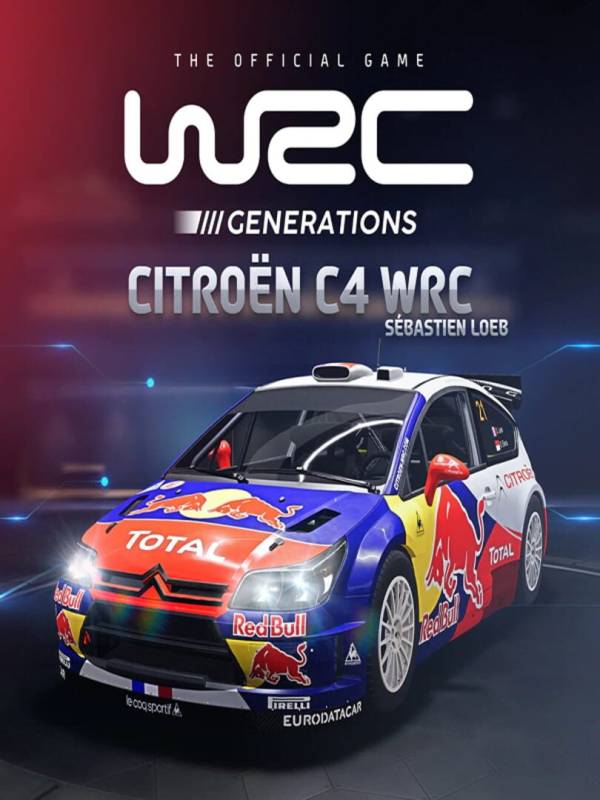 WRC Generations: Citroën C4 WRC 2010 cover