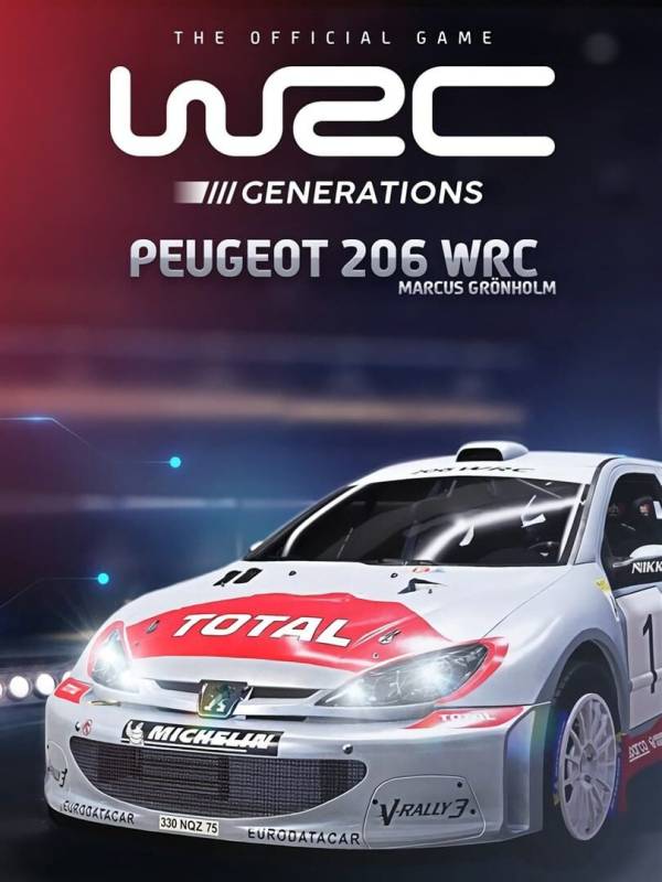 WRC Generations: Peugeot 206 WRC 2002 cover