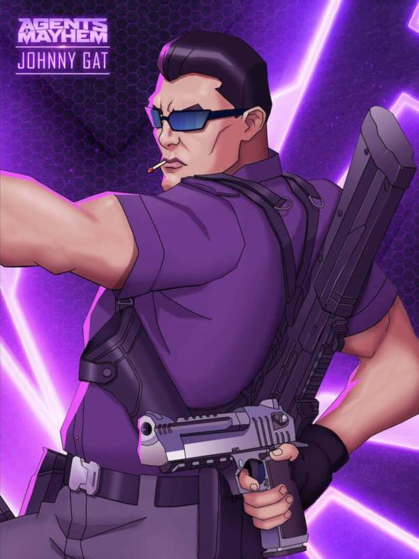 Agents of Mayhem: Johnny Gat cover