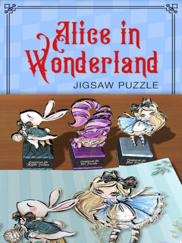 Alice in Wonderland: Jigsaw Puzzle cover