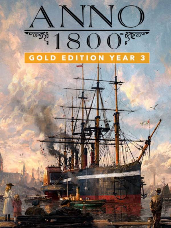 Anno 1800: Gold Edition Year 3 cover