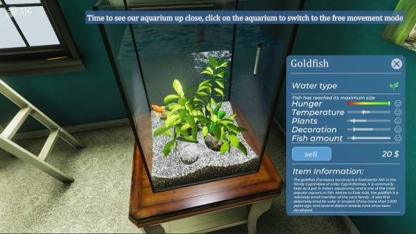 Aquarist: My First Job screenshot