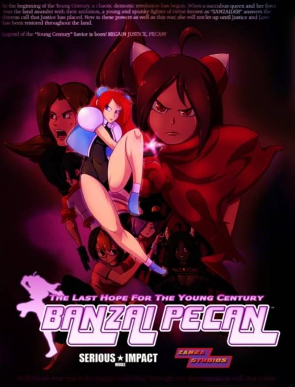 Banzai Pecan: The Last Hope For the Young Century cover