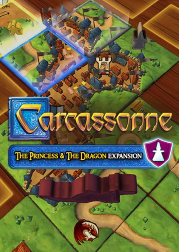 Carcassonne: The Official Board Game - The Princess & the Dragon image