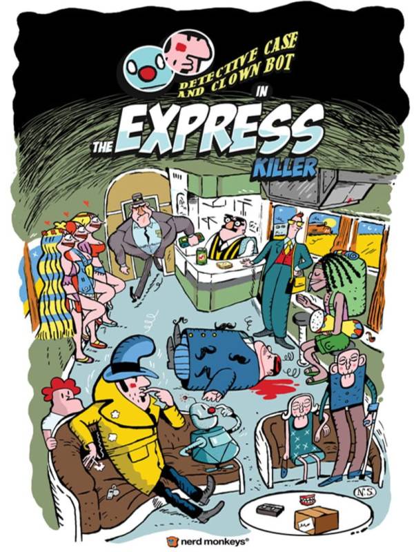 Detective Case and Clown Bot in: The Express Killer image