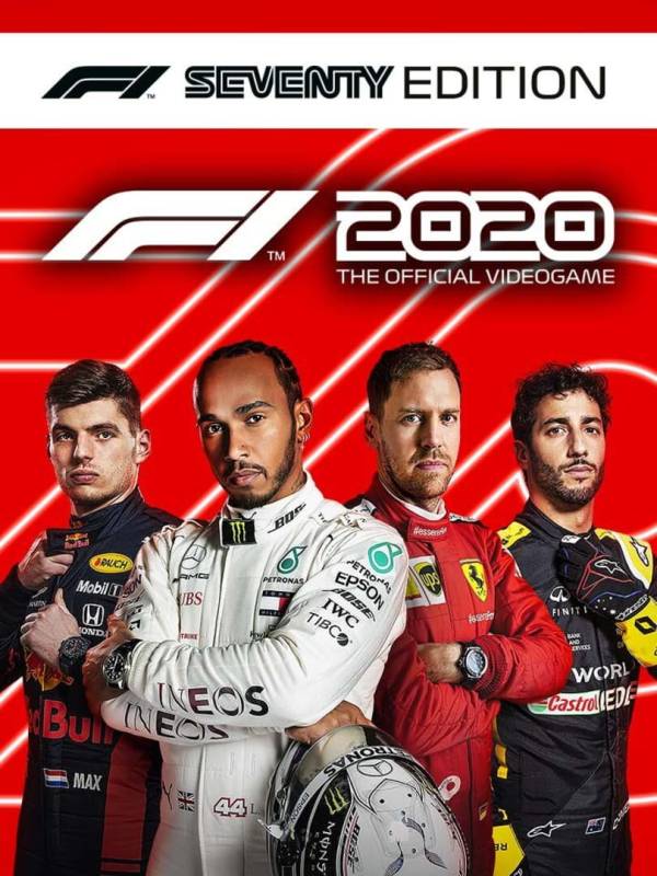 F1 2020: Seventy Edition cover