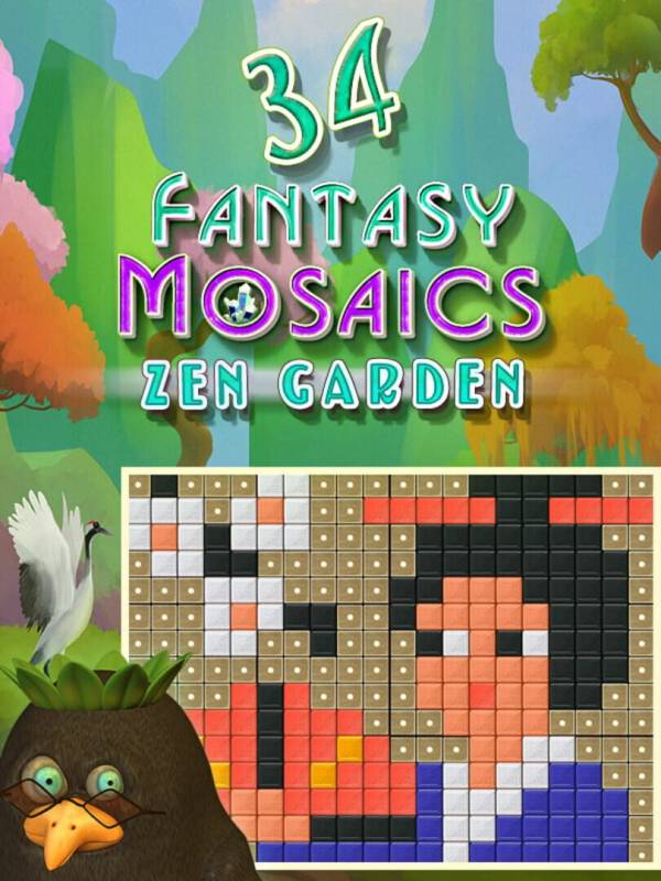 Fantasy Mosaics 34: Zen Garden cover