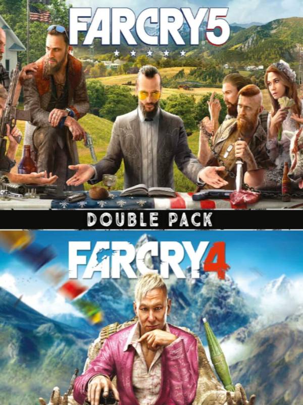 Far Cry 4 + Far Cry 5 Double Pack cover