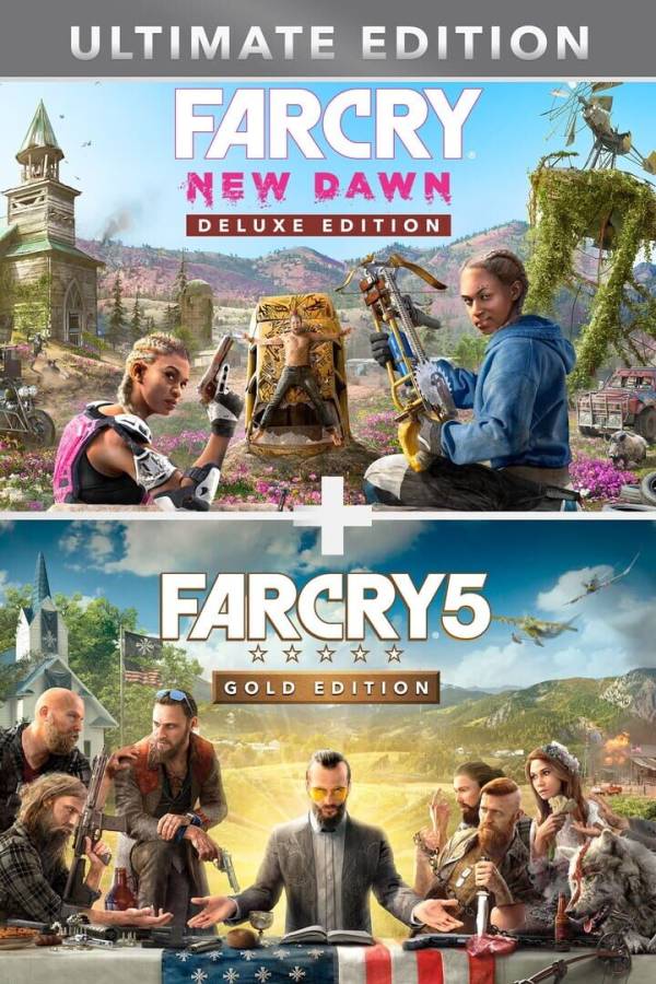 Far Cry 5: Gold Edition + Far Cry: New Dawn - Deluxe Edition Bundle image