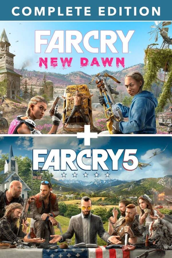 Far Cry 5 + Far Cry New Dawn Deluxe Edition Bundle cover