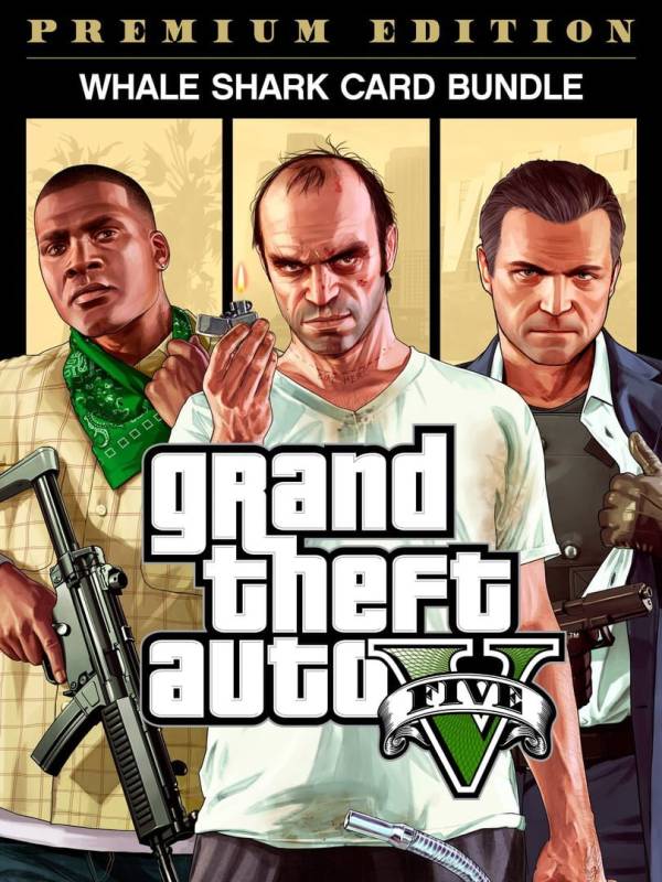 Grand Theft Auto V: Premium Online Edition & Whale Shark Card Bundle image